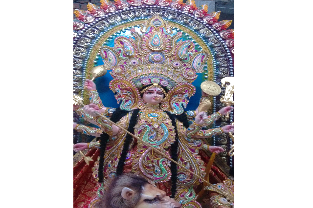 Fiberglass Maa Durga Statue