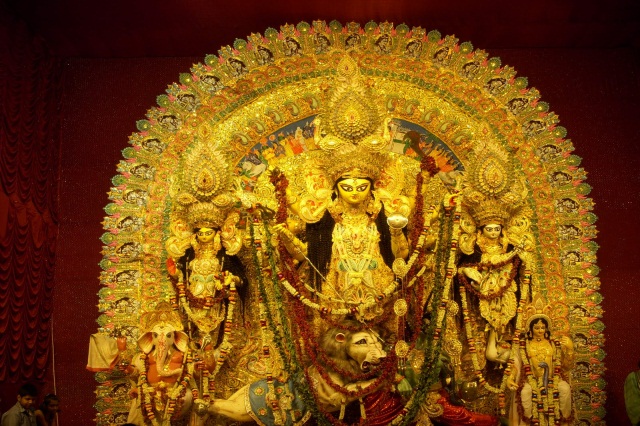 Fiberglass Maa Durga Statue