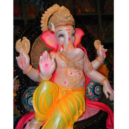 Fiberglass Ganesha in Blessing mode