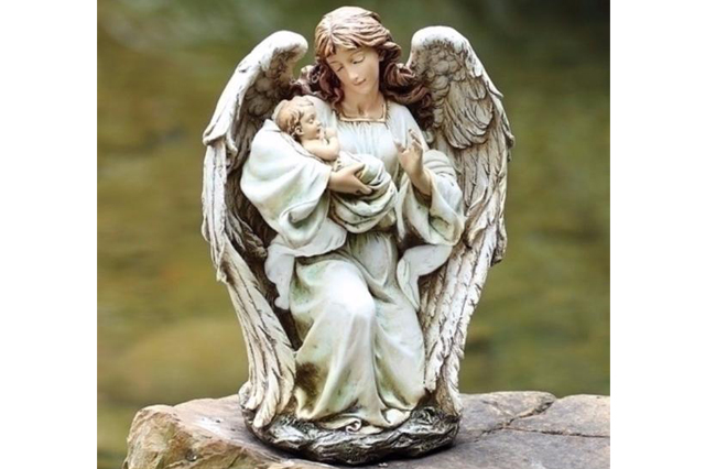 Fiberglass Loving Angle statue