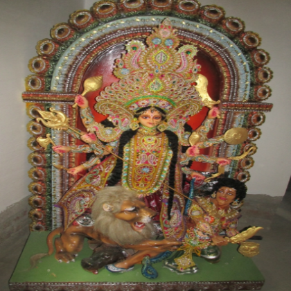 Fiberglass Maa Durga Statue