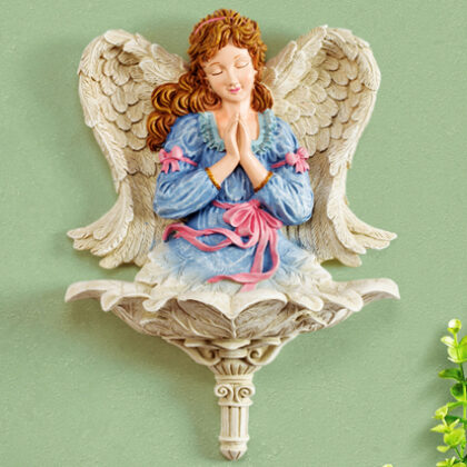 Fiberglass Praying Angle Statue