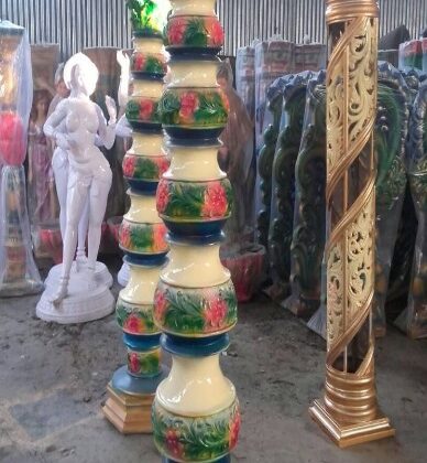 Fiberglass Kalash pillars