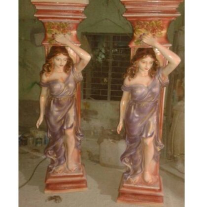 Fiberglass Statue pillars