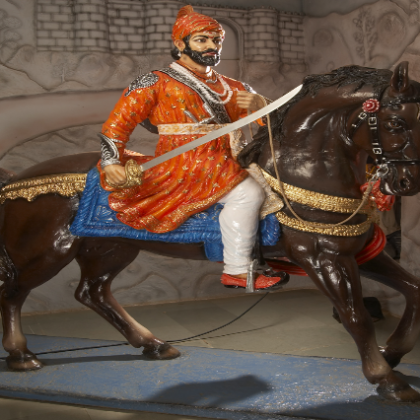 Fiberglass Shivaji Maharaj Statues