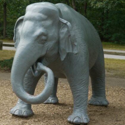 Fiberglass Elephant Statue