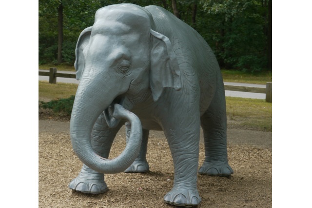 Fiberglass Elephant Statue