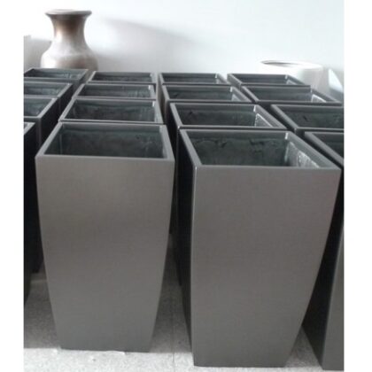 Fiberglass Rectangular Drum planter