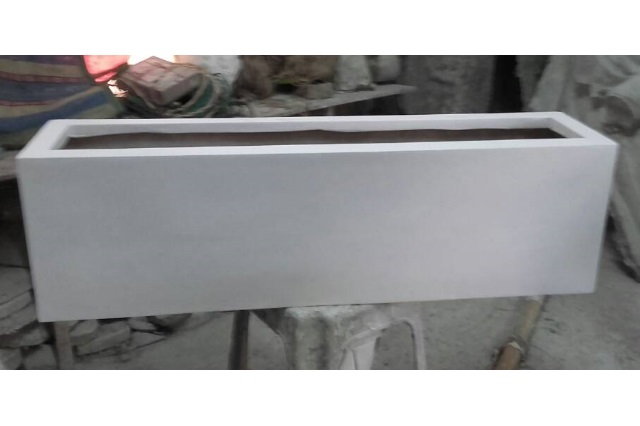 Fiberglass Rectangular planter