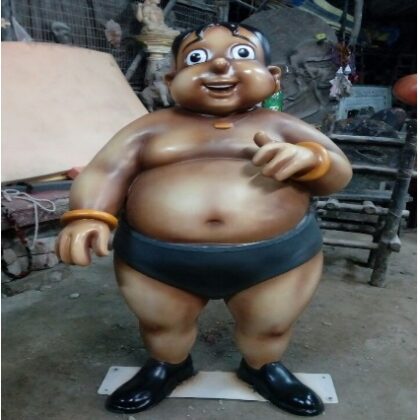 Fiberglass Mottu Sculpture