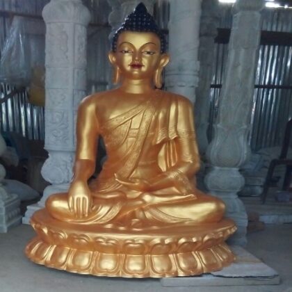 Fiber Golden Lord Buddha