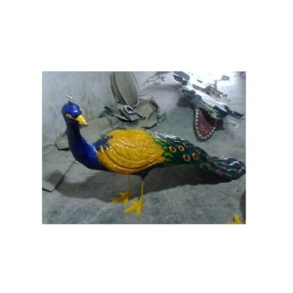 Fiberglass Peacock