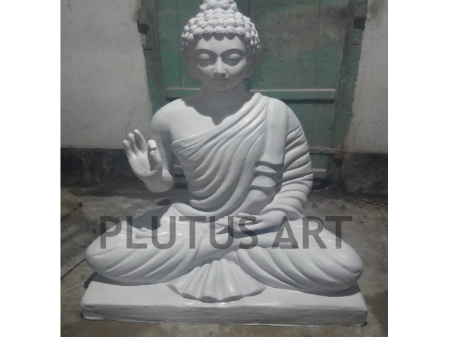 Fiberglass Blessing Buddha Statue