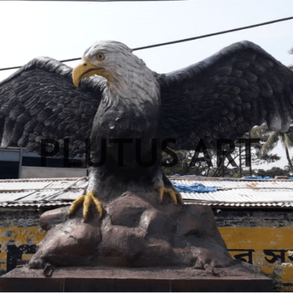 Fiberglass Eagle Sculptures