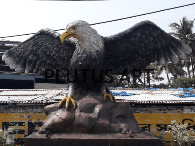 Fiberglass Eagle Sculptures