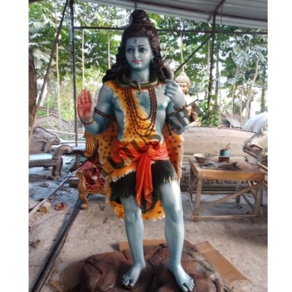 Fiber Made Standing Lord Shiva Statue