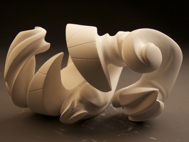 Spinning Abstract Sculpture Design
