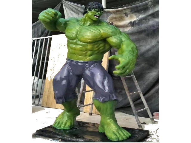 Fiber Hulk Statues