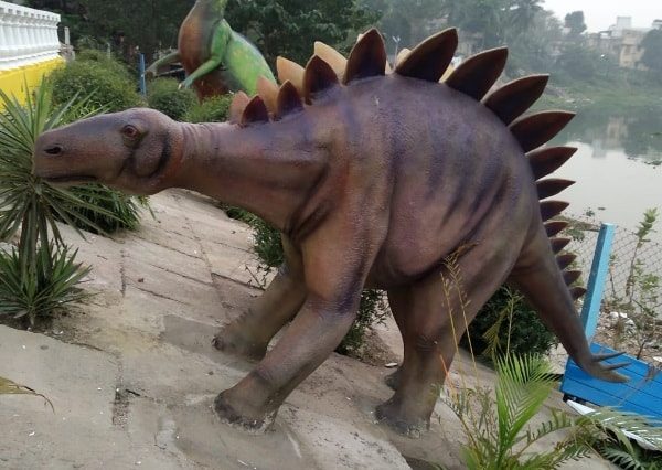 large fiberglass dinosaur