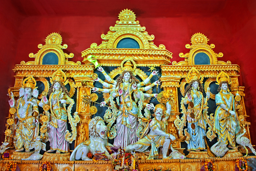 Kumartuli Durga idol