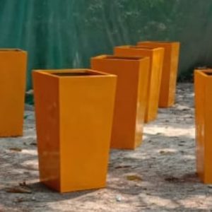 FRP Square Shape Planters in Variety Colors