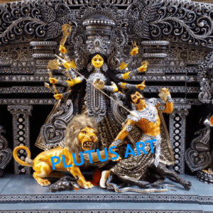 Fiberglass 5 Chali Maa Durga Statue