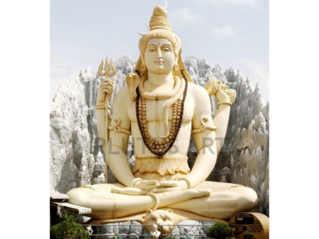Fiber Shiva Statue