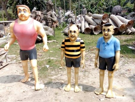 Fiberglass Cartoon Statues