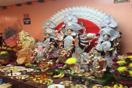 Fiberglass Maa Durga Statue