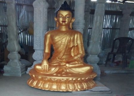 fiberglass Lord Buddha statue