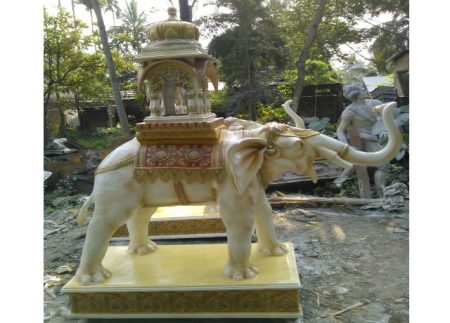 Fiberglass Welcome Elephant Statue