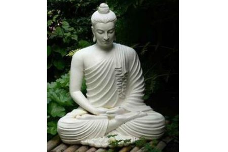 fiberglass Buddha statue