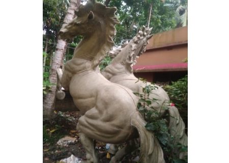 Fiberglass Horse Sculptures