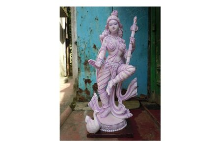 Fiberglass Maa Saraswati Statue
