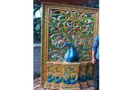 Fiberglass Peacock Design Wedding