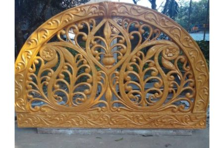 Fiberglass Half Circle Wedding Backdrop