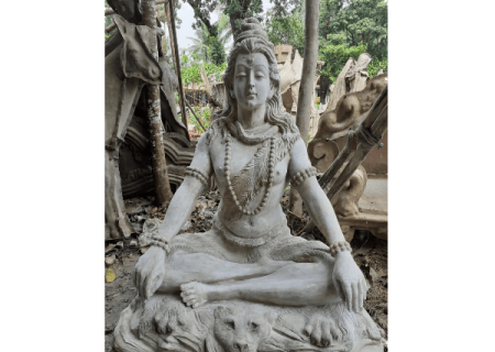 Fiber Shiva Statue