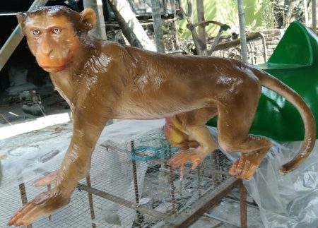 Fiberglass Monkey