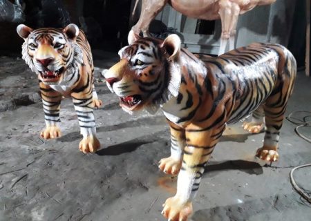Fiberglass Royal Bengal Tiger Statue